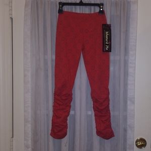 Mustard Pie Leila Leggings Size 7 Bryred